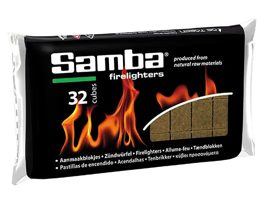 Aanmaakblokjes van samba