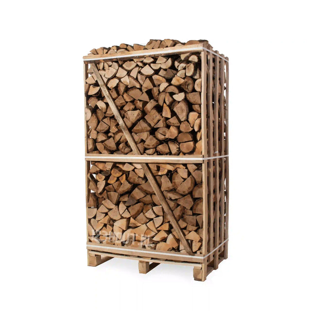 Hele pallet essen & Eiken Haardhout