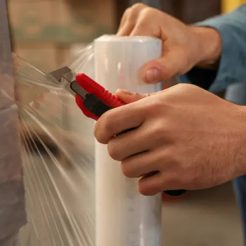 Insealen van de pallet 123hout.nl